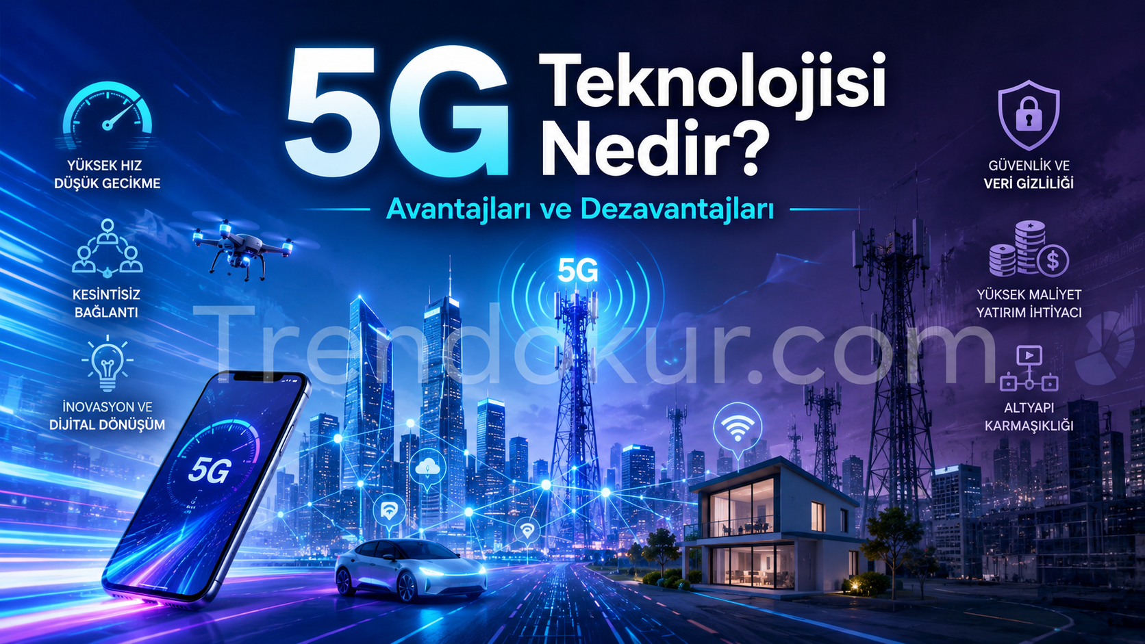 5G Teknolojisi: Geleceğin Bağlantı Standardı Hakkında Bilmeniz Gereken Her Şey