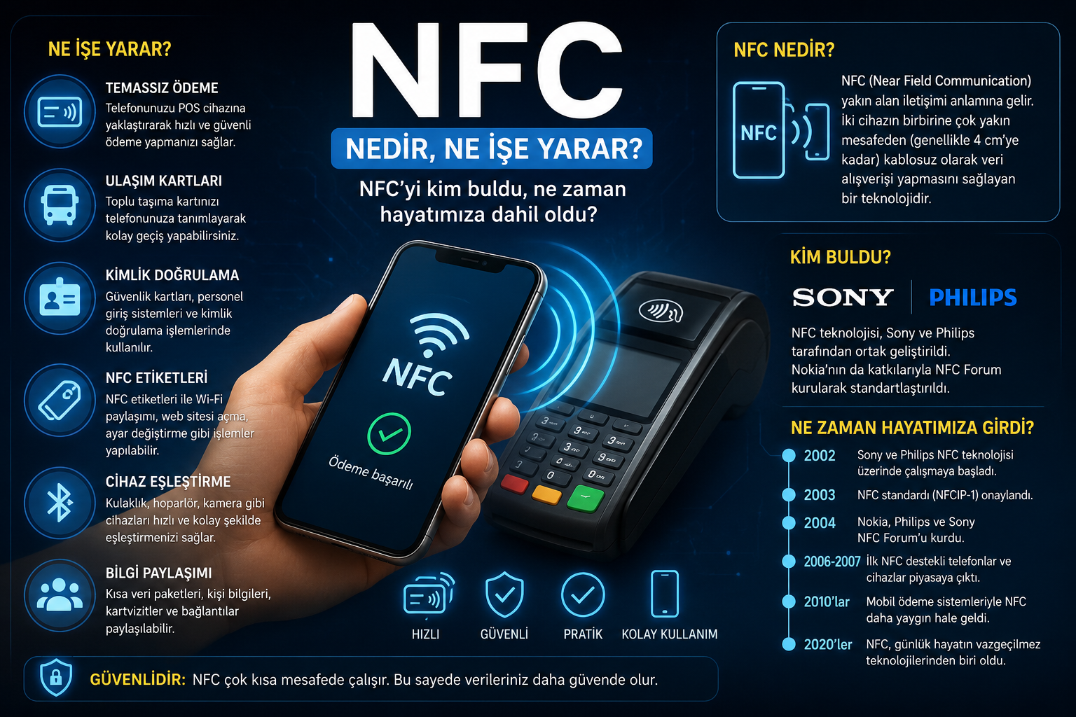 NFC Nedir, Ne İşe Yarar? NFC’yi Kim Buldu ve Ne Zaman Hayatımıza Girdi?