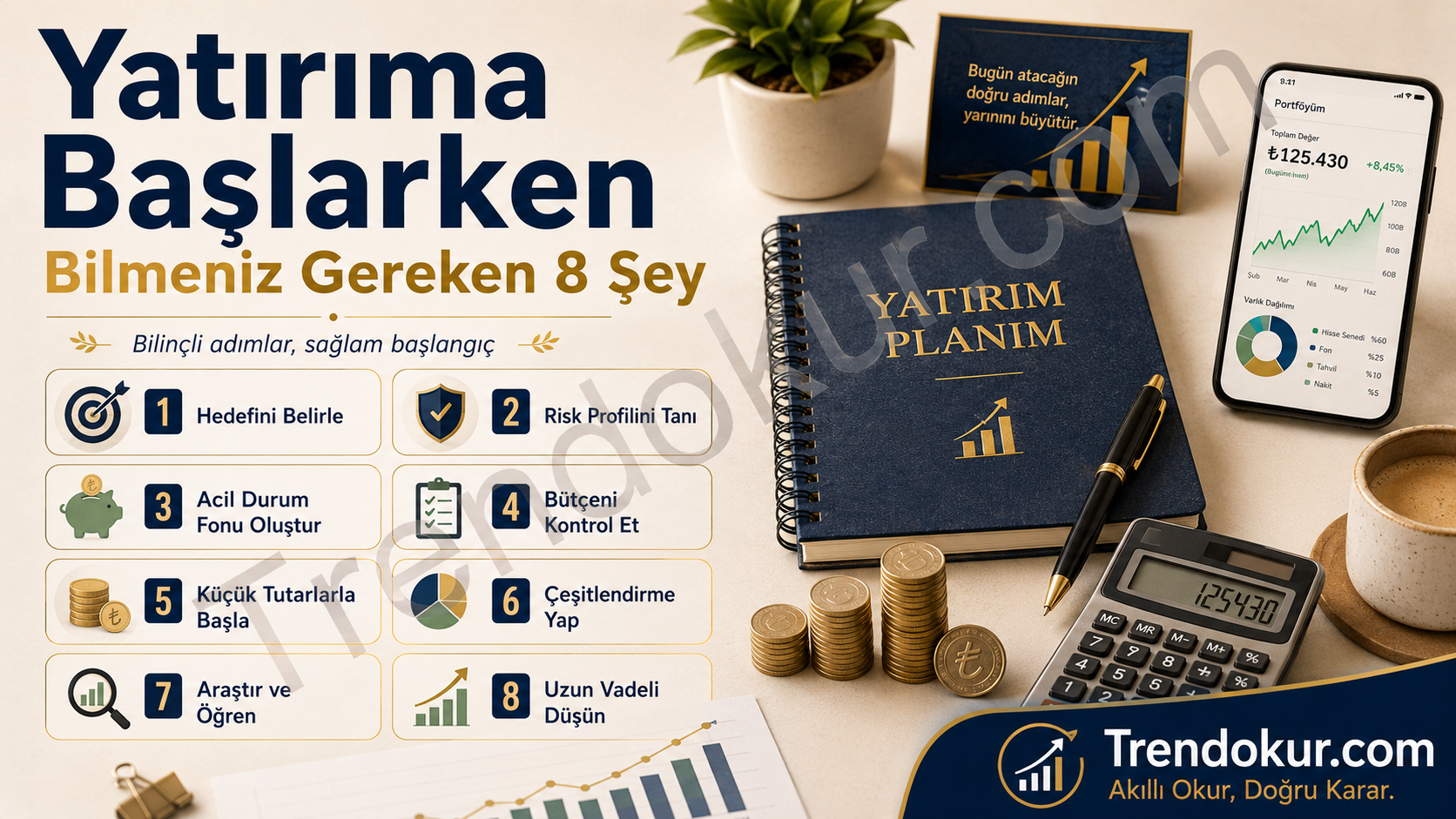 Yatırıma Başlarken Bilinmesi Gereken 8 Şey