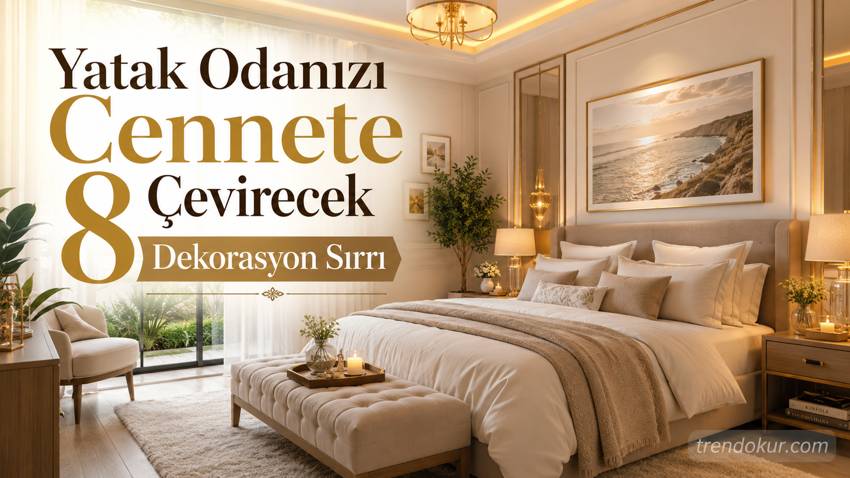 Yatak Odanızı Cennete Çevirecek 8 Dekorasyon Sırrı